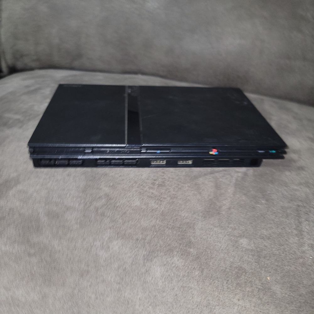 Sony PlayStation 2 Slim SCPH-77001 Video Game Console Only Works